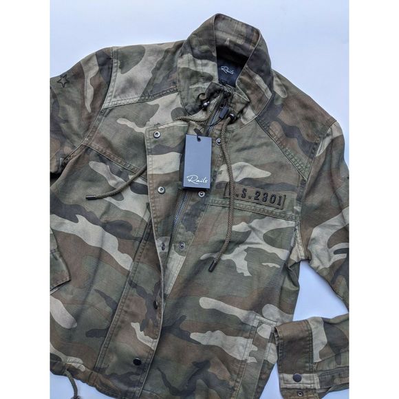 Rails Tennessee Jungle NWT XS Camo Military Jacket - Picture 5 of 6